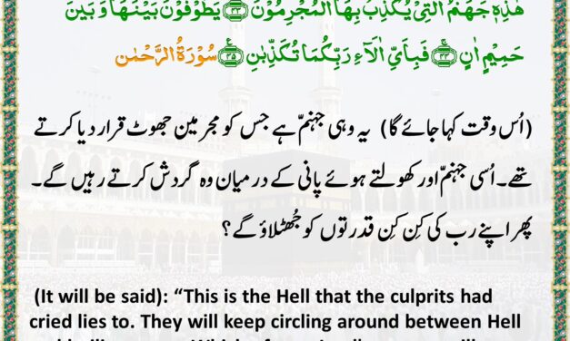Surah Ar-Rahman – Ayah 43-45