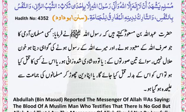 Sunan Abu Dawood – 4352