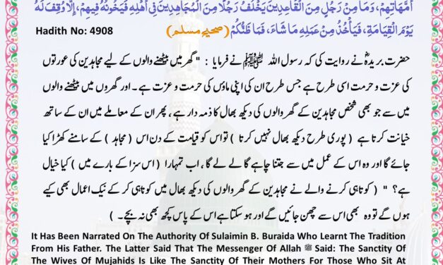 Sahih Muslim – 4908
