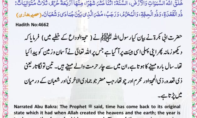 Sahih Bukhari – 4662