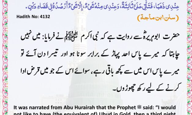 Sunan Ibn Majah – 4132