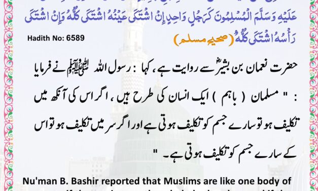Sahih Muslim – 6589