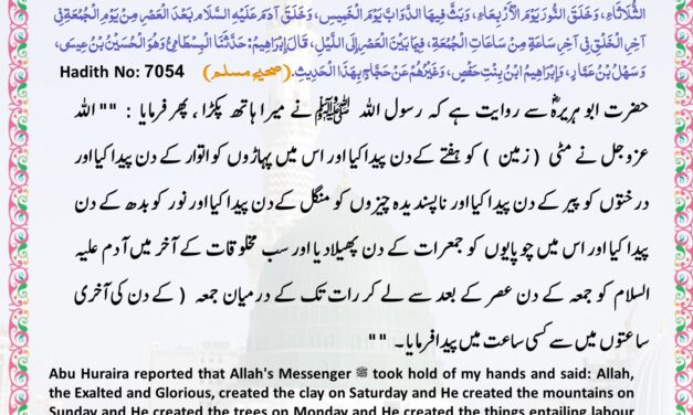 Sahih Muslim – 7054