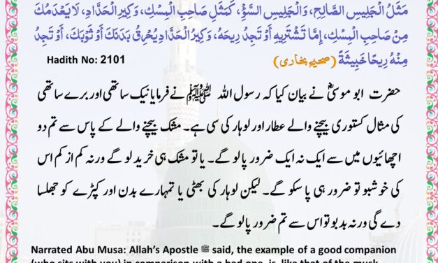 Sahih Bukhari – 2101