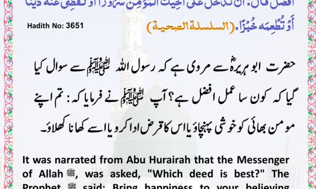 Al-Silsila-tus-Sahiha – 3651