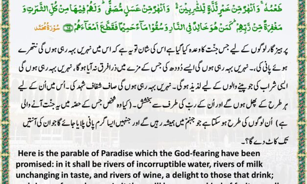 Surah Muhammad – Ayah 15