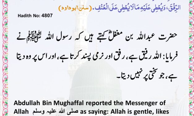 Sunan Abu Dawood – 4807