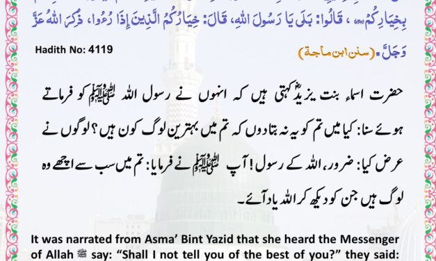 Sunan Ibn Majah – 4119