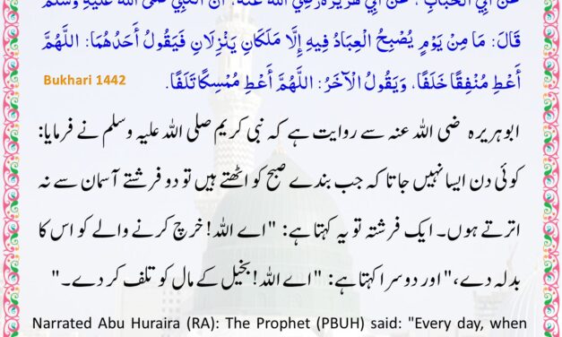 Sahih Bukhari – 1442