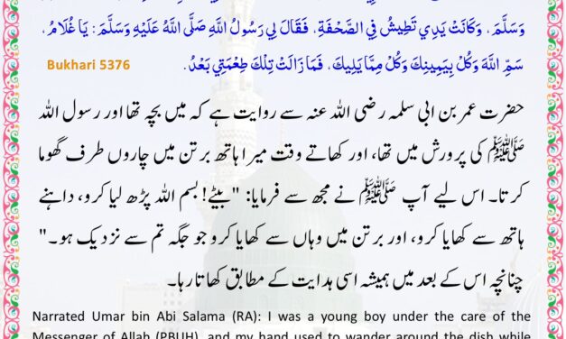 Sahih Bukhari – 5376