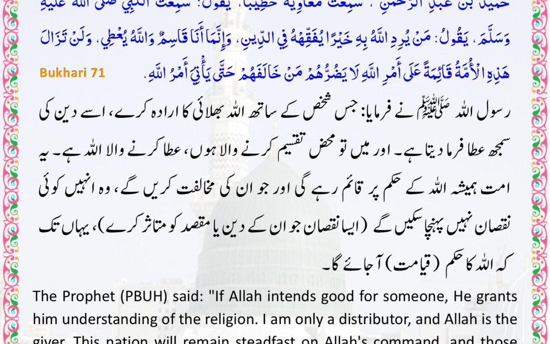 Sahih Bukhari – 71