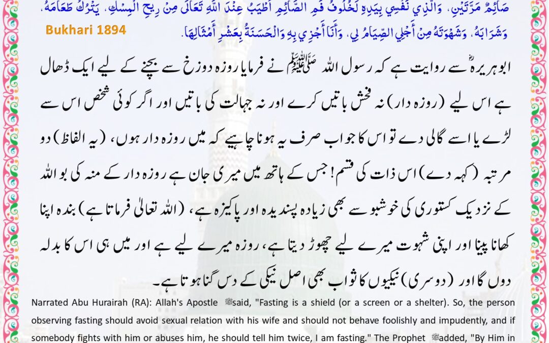 Sahih Bukhari – 1894