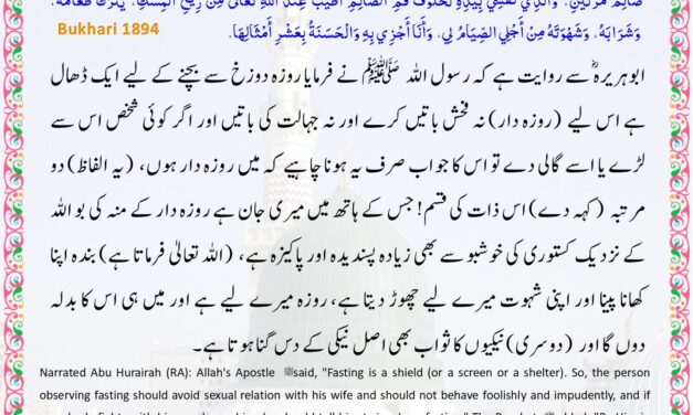 Sahih Bukhari – 1894