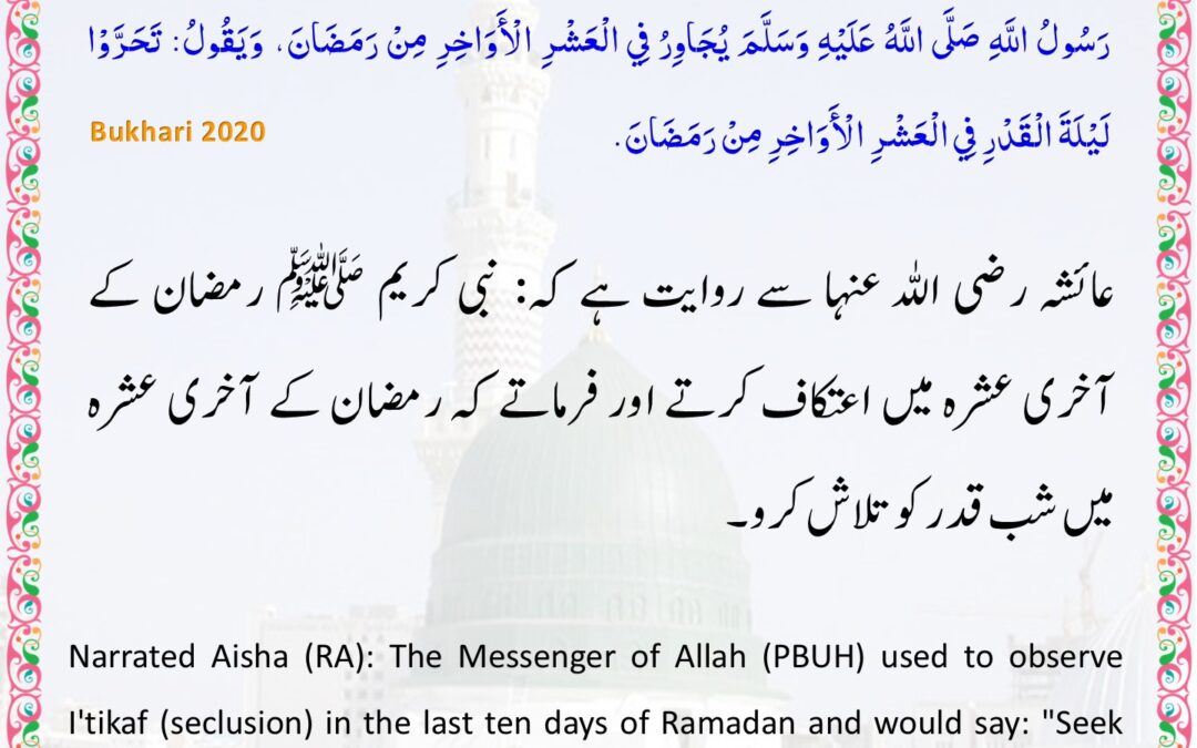 Sahih Bukhari – 2020