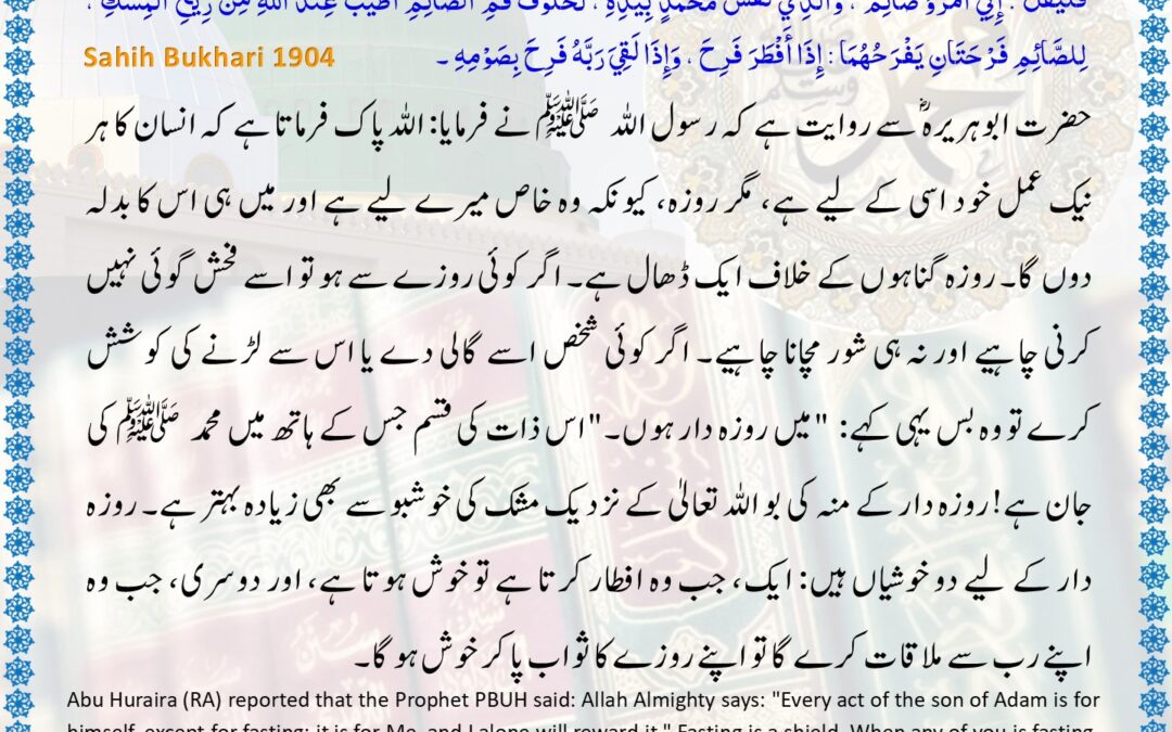 Sahih Bukhari – 1904