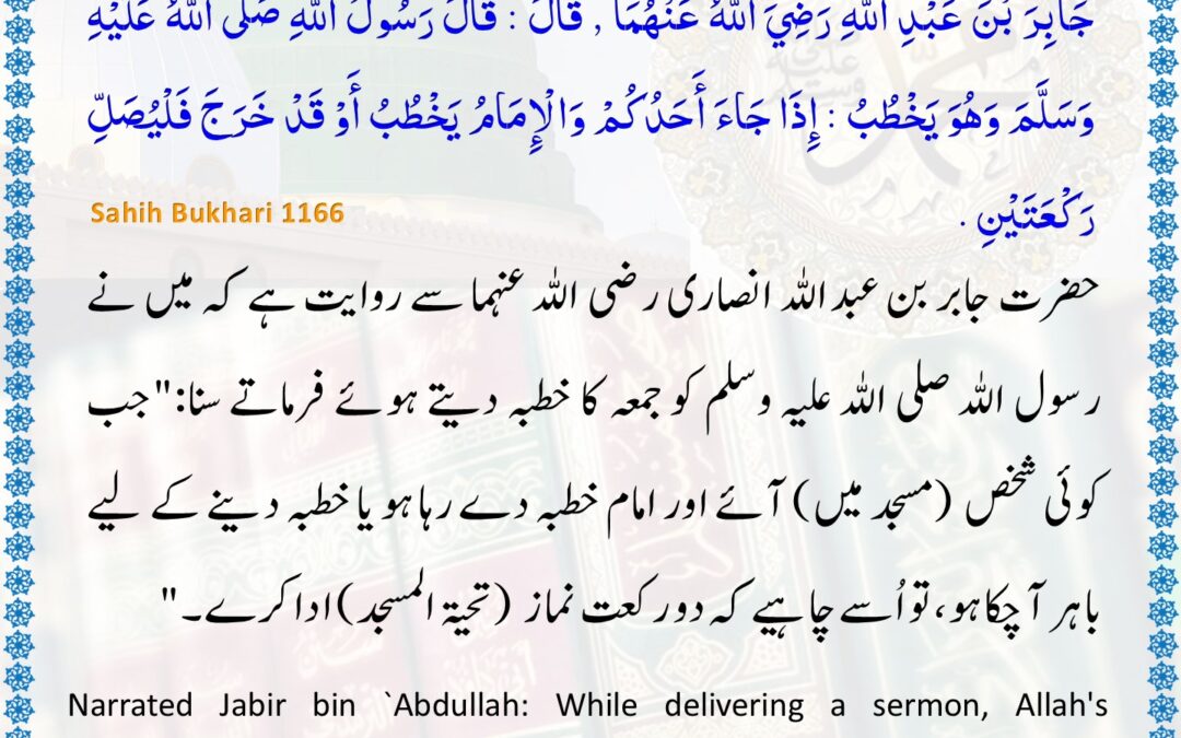 Sahih Bukhari – 1166