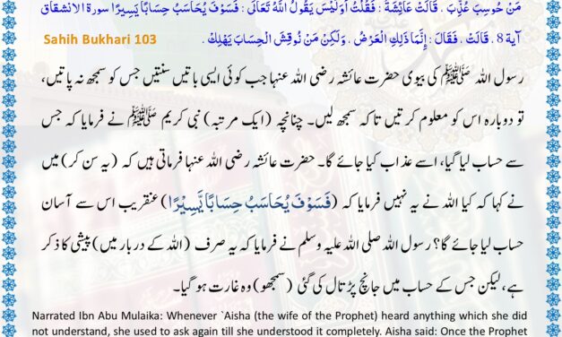 Sahih Bukhari – 103