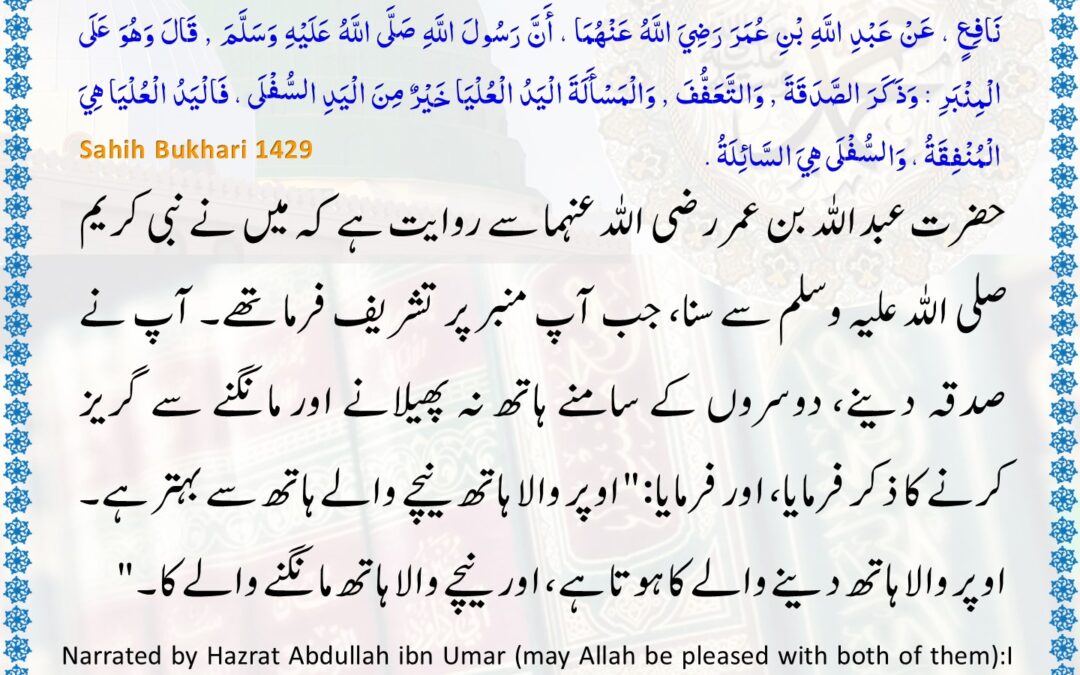 Sahih Bukhari – 1429