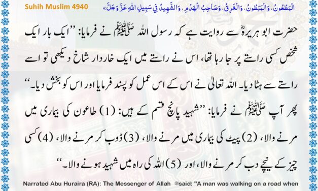 Sahih Muslim – 4940