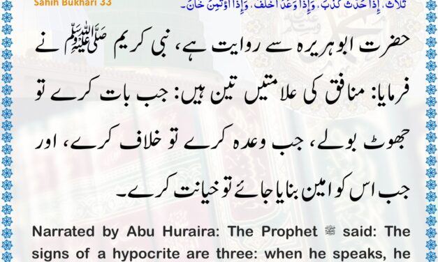 Sahih Bukhari – 33