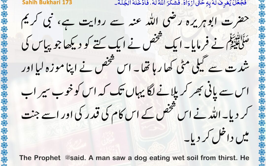 Sahih Bukhari – 173