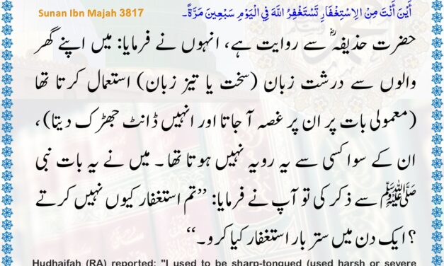 Sunan Ibn Majah – 3817