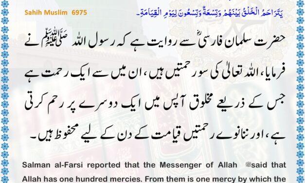 Sahih Muslim – 6975
