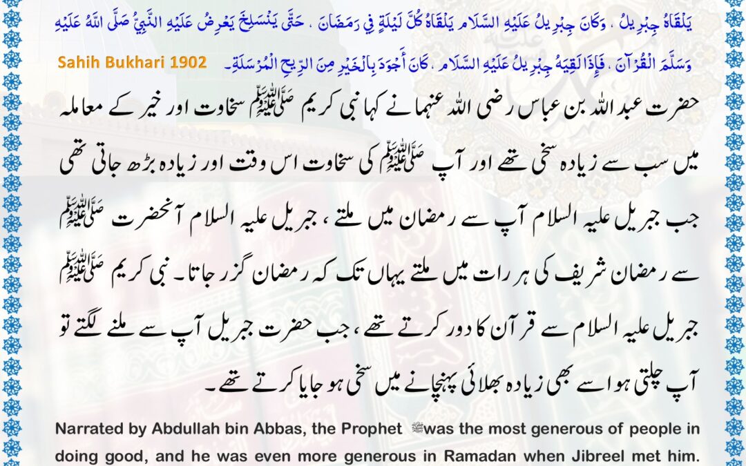 Sahih Bukhari – 1902