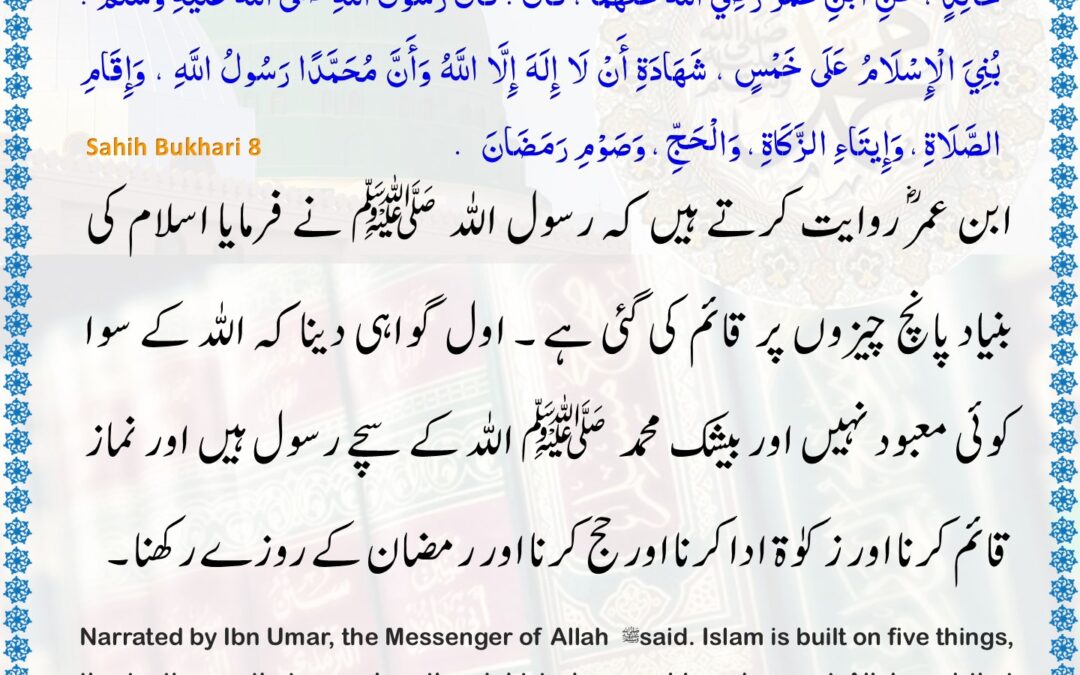 Sahih Bukhari – 8