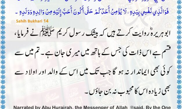 Sahih Bukhari – 14