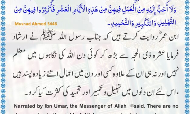 Musnad Ahmad – 5446