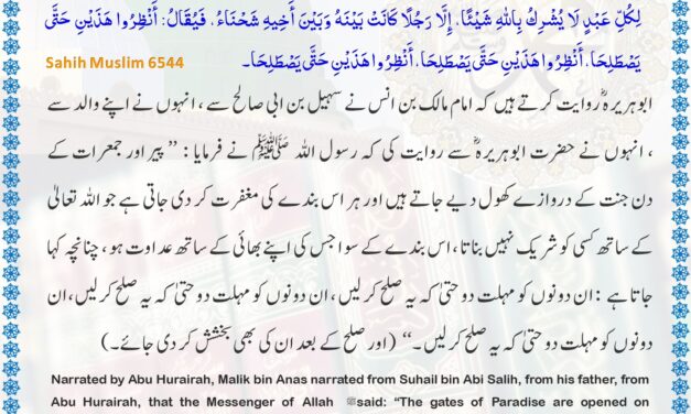 Sahih Muslim – 6544