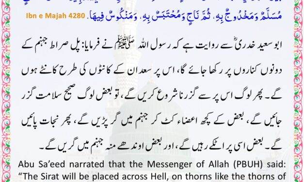 Sunan Ibn Majah – 4280