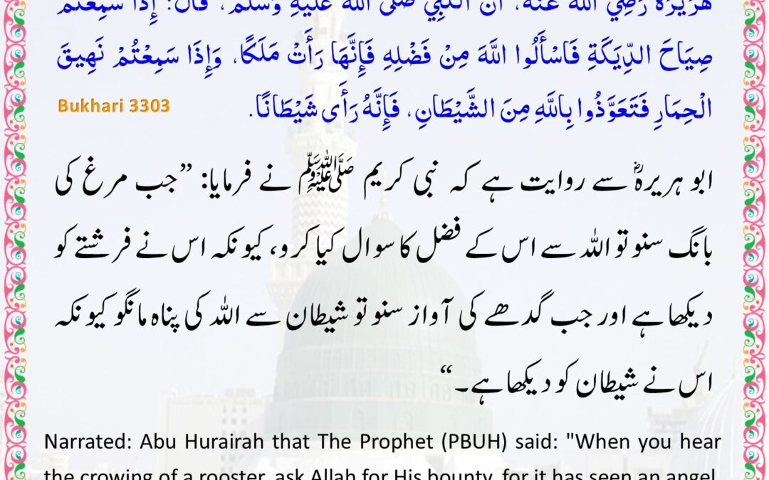 Sahih Bukhari – 3303