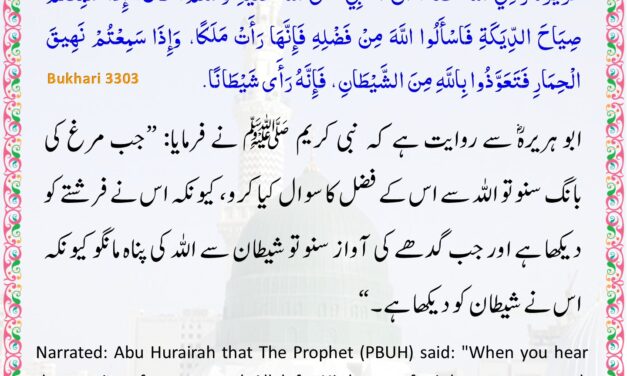 Sahih Bukhari – 3303