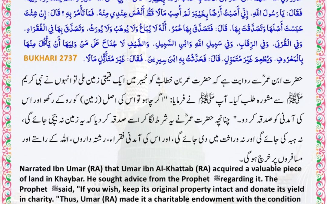 Sahih Bukhari – 2737