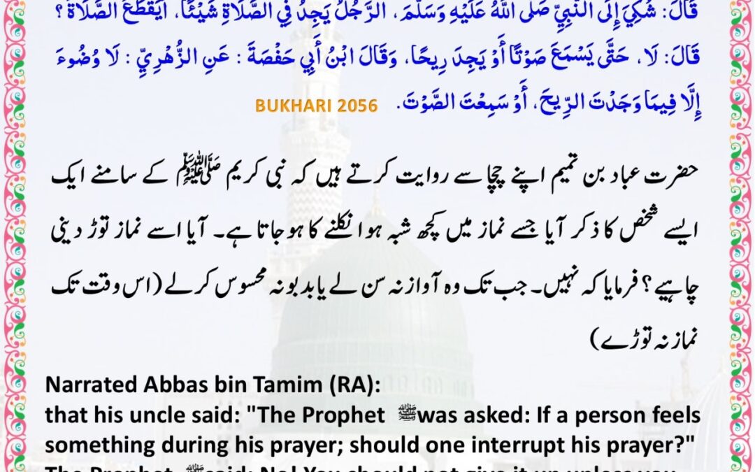 Sahih Bukhari – 2056