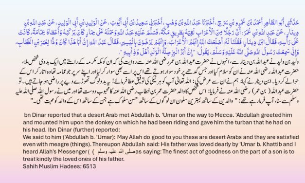 Sahih Muslim – 6513