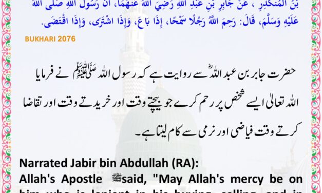 Sahih Bukhari – 2076