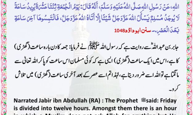 Sunan Abu Dawood – 1048