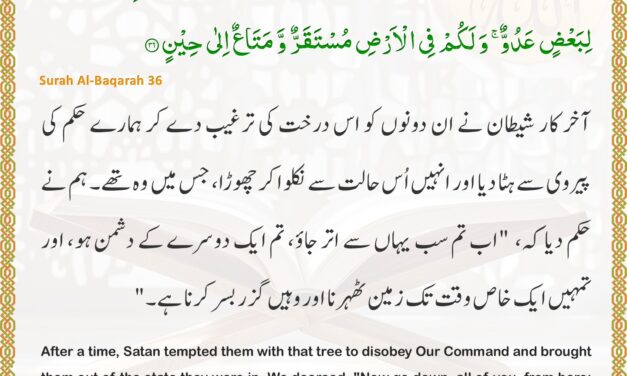 Surah Al-Baqarah – Ayah 36
