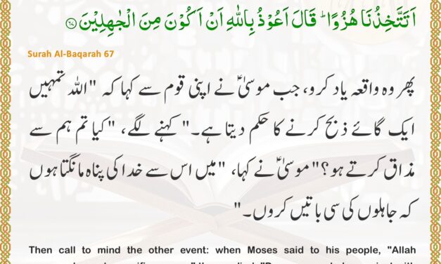 Surah Al-Baqarah – Ayah 67
