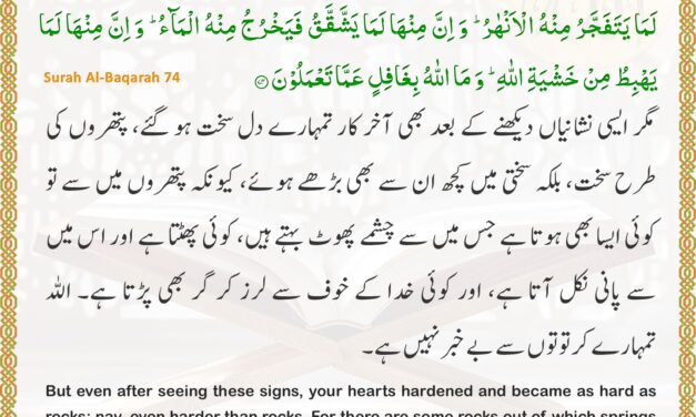 Surah Al-Baqarah – Ayah 74