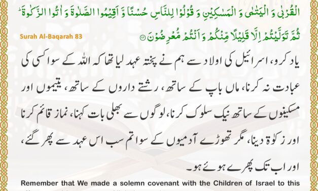 Surah Al-Baqarah – Ayah 83
