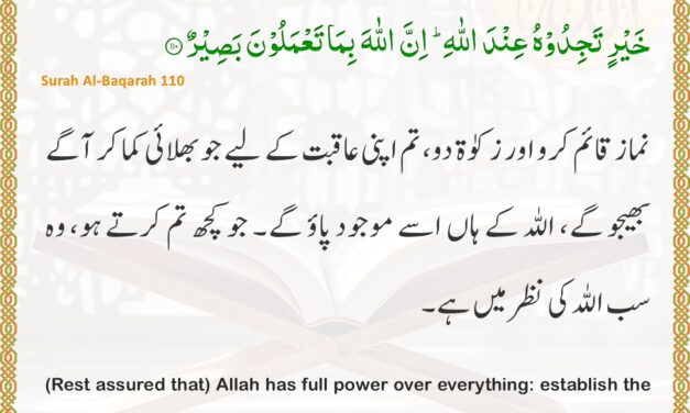 Surah Al-Baqarah – Ayah 110
