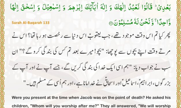 Surah Al-Baqarah – Ayah 133