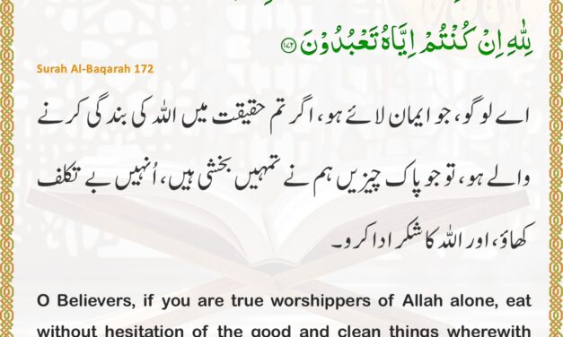 Surah Al-Baqarah – Ayah 172