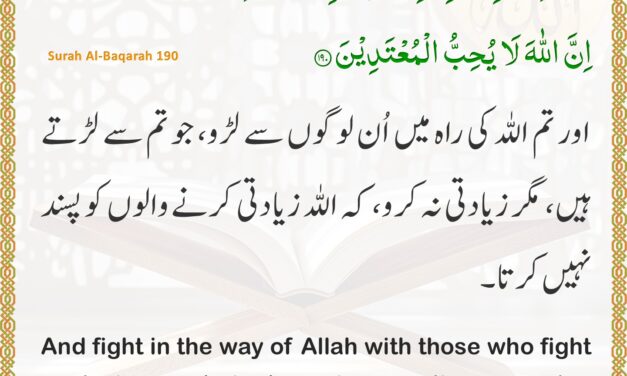 Surah Al-Baqarah – Ayah 190