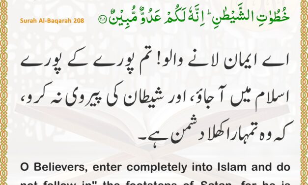 Surah Al-Baqarah – Ayah 208