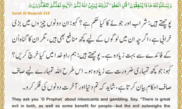 Surah Al-Baqarah – Ayah 219